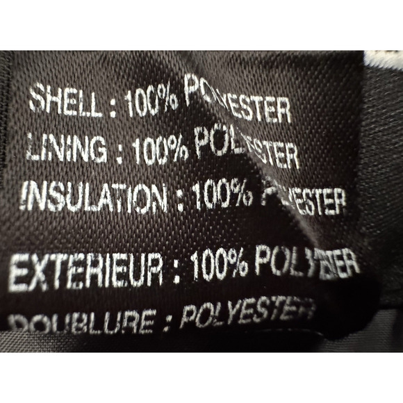 Nils Ski Snow Board Jacket Women 10 Black Thermal Soft Shell Zip Hood Pockets - Picture 14 of 16